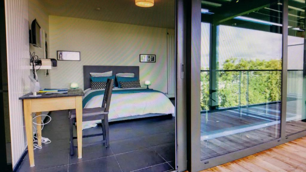 Studio Avec Terrace Docks สตราสบูร์ก ภายนอก รูปภาพ